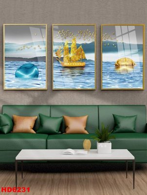 File PSD File tranh bộ hiện đại HD6231 (gốc) cho designer