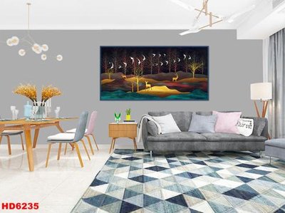 Tải file File tranh bộ hiện đại HD6235 (gốc) làm file in ấn