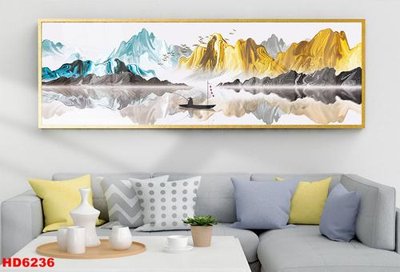 File tranh File tranh bộ hiện đại HD6236 (gốc) phong cách tối giản