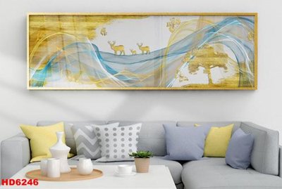 File gốc File tranh bộ hiện đại HD6246 (thiết kế) độc quyền