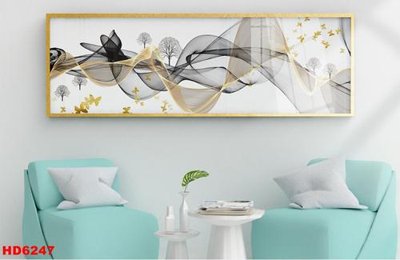 File tranh File tranh bộ hiện đại HD6247 (bản gốc) treo phòng ăn