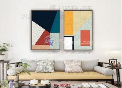 Tải về hình ảnh gốc File tranh hiện đại HD63 sắc nét