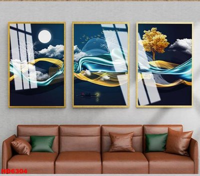 File gốc File tranh bộ hiện đại HD6304 (phong cách) tối giản