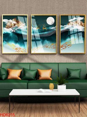 Mua file gốc File tranh bộ hiện đại HD6315 (in ấn) tại Filetranh.com