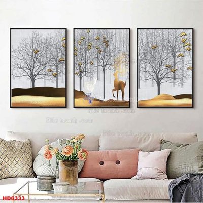 Download file File tranh bộ hiện đại HD6333 (gốc) cho xưởng in