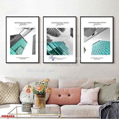 File ảnh gốc File tranh bộ hiện đại HD6468 không vỡ nét