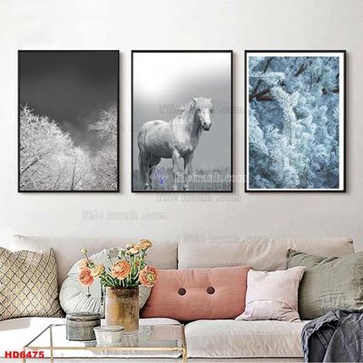 Tải file PSD File tranh bộ hiện đại HD6475 (nguyên layer) để in