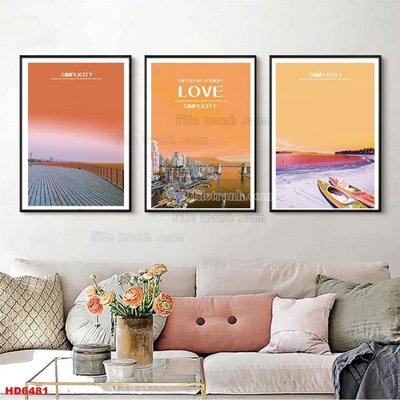 File gốc File tranh bộ hiện đại HD6481 (phong cách) châu Âu