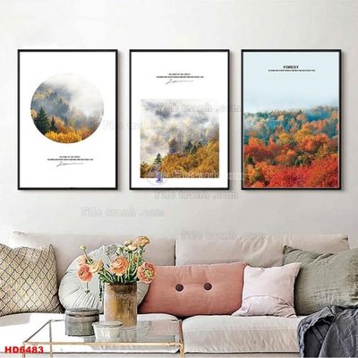 File gốc File tranh bộ hiện đại HD6483 (phong cách) cổ điển