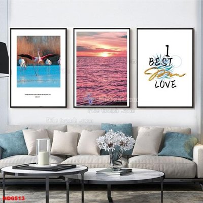 File tranh File tranh bộ hiện đại HD6513 (ảnh gốc) in trần xuyên sáng