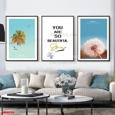 Tải file gốc File tranh bộ hiện đại HD6514 (bản PSD) còn layer