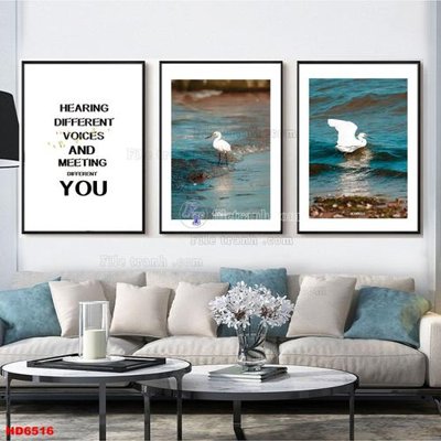 File tranh gốc PSD File tranh bộ hiện đại HD6516 còn nguyên layer