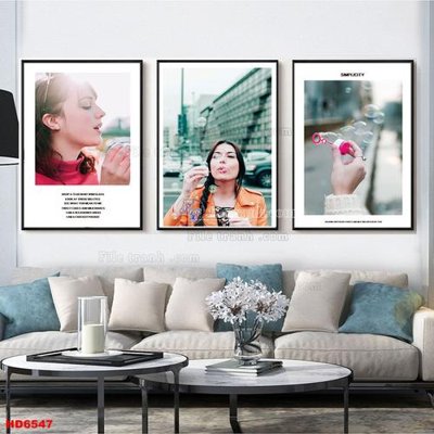 File in ấn File tranh bộ hiện đại HD6547 (bản gốc) từ file gốc