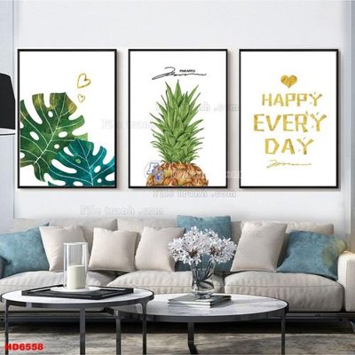 File in trần File tranh bộ hiện đại HD6558 (bản gốc) 5D