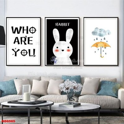 File ảnh File tranh bộ hiện đại HD6565 (gốc) in poster
