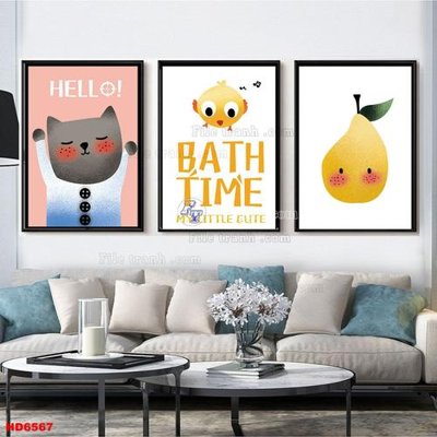 File gốc File tranh bộ hiện đại HD6567 (thiết kế) độc quyền