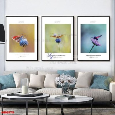 File gốc File tranh bộ hiện đại HD6575 (in tráng gương) nghệ thuật