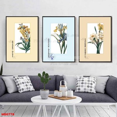 File tranh File tranh bộ hiện đại HD6778 (gốc) in backlit film