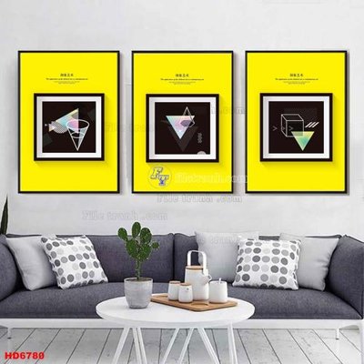 Download file gốc File tranh bộ hiện đại HD6780 (in mica) trang trí