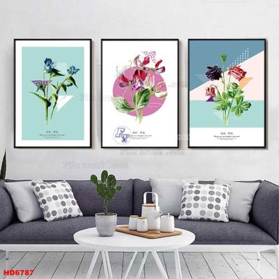 File ảnh gốc File tranh bộ hiện đại HD6787 không vỡ nét