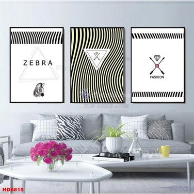 File gốc File tranh bộ hiện đại HD6815 (in tráng gương) nghệ thuật