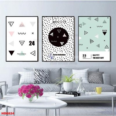 Tải file gốc File tranh bộ hiện đại HD6824 (bản PSD) gốc