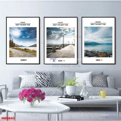 Download file gốc File tranh bộ hiện đại HD6843 (in lụa) nghệ thuật