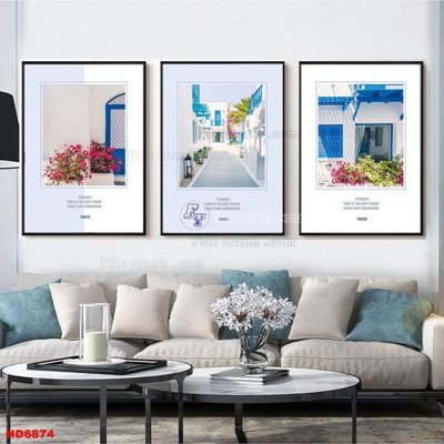 File in trần File tranh bộ hiện đại HD6874 (file gốc) phong thủy