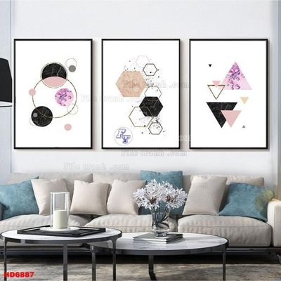 File gốc File tranh bộ hiện đại HD6887 cho in ấn và thiết kế