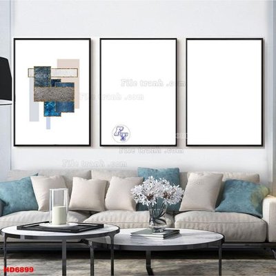 File in ấn cao cấp File tranh bộ hiện đại HD6899 (file gốc)