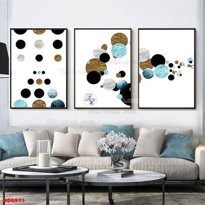 File tranh gốc in trần nhà File tranh bộ hiện đại HD6911 3D