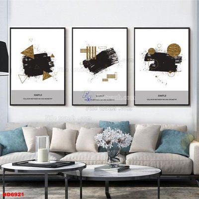 File tranh trang trí File tranh bộ hiện đại HD6921 (tải file gốc)