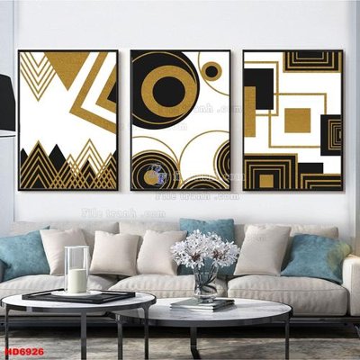 File gốc in ấn File tranh bộ hiện đại HD6926 chất lượng vượt trội