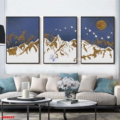 File gốc File tranh bộ hiện đại HD6937 (cho in ấn) độc quyền