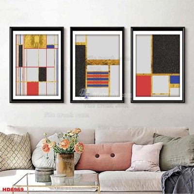 File in ấn File tranh bộ hiện đại HD6969 chuyên nghiệp