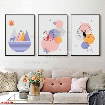 Download file gốc File tranh bộ hiện đại HD6970 (dùng cho in ấn)