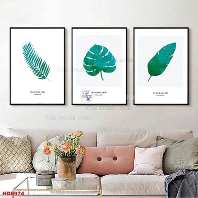 File gốc File tranh bộ hiện đại HD6974 (cho in ấn) từ kho Filetranh