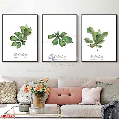 File tranh File tranh bộ hiện đại HD6995 (gốc) in backlit film