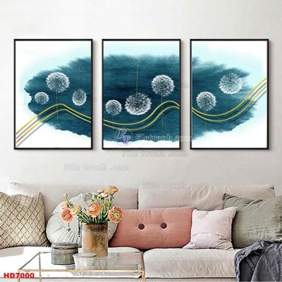 Ảnh mô tả file gốc in mica File tranh bộ hiện đại HD7000