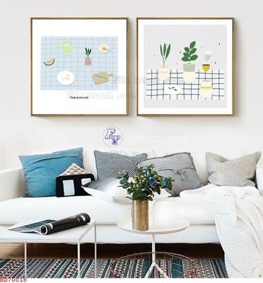 Tải về file tranh gốc File bộ tranh treo hiện đại HD70018 (để in quảng cáo)