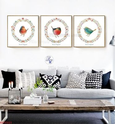 File ảnh File bộ tranh treo hiện đại HD70023 (gốc) in biển hiệu