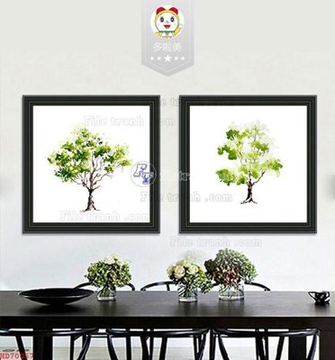 File in trần File bộ tranh treo hiện đại HD70057 (bản gốc) đại dương