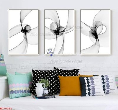 Download file File bộ tranh treo hiện đại HD70081 (chất lượng in ấn)