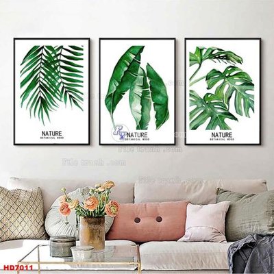 Download file ảnh gốc File tranh bộ hiện đại HD7011 để in ấn