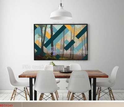 Tải file File bộ tranh treo hiện đại HD70143 (PSD) cho in tranh kính