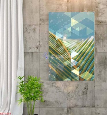 File tranh trang trí File bộ tranh treo hiện đại HD70168 (file gốc)