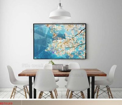 File in mica File bộ tranh treo hiện đại HD70189 (ảnh gốc) đẹp