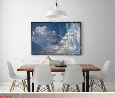 File gốc File bộ tranh treo hiện đại HD70195 (in mica) cắt laser