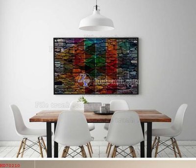 File gốc File bộ tranh treo hiện đại HD70210 (chuẩn CMYK) cho nhà in