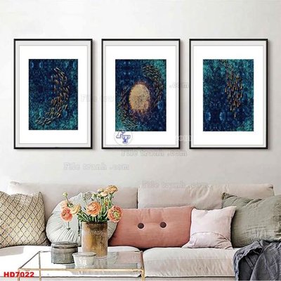 File gốc File tranh bộ hiện đại HD7022 (PNG) trong suốt (transparent)